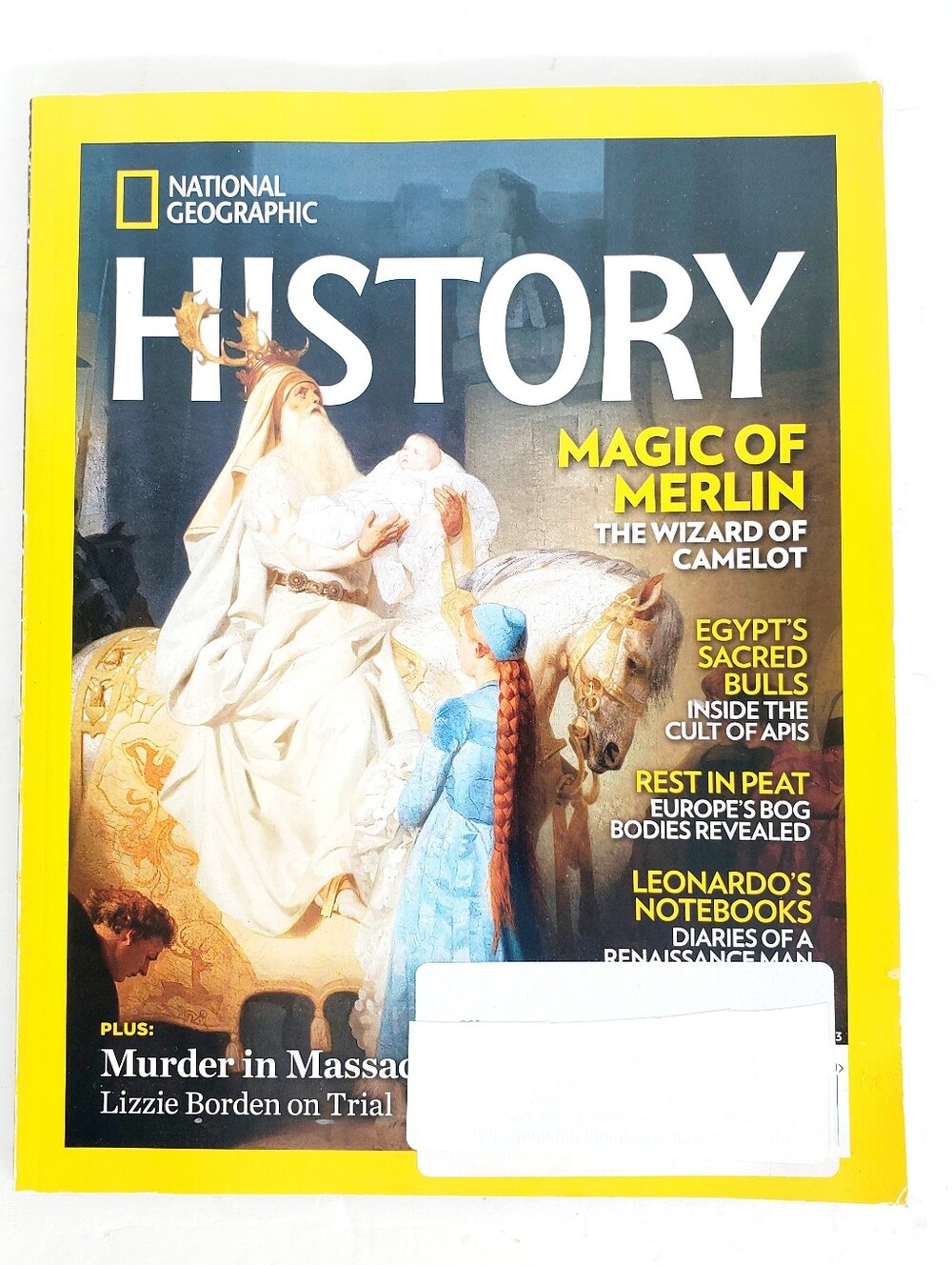 National Geographic History Magazine September October 2023 Magic Of Merlin